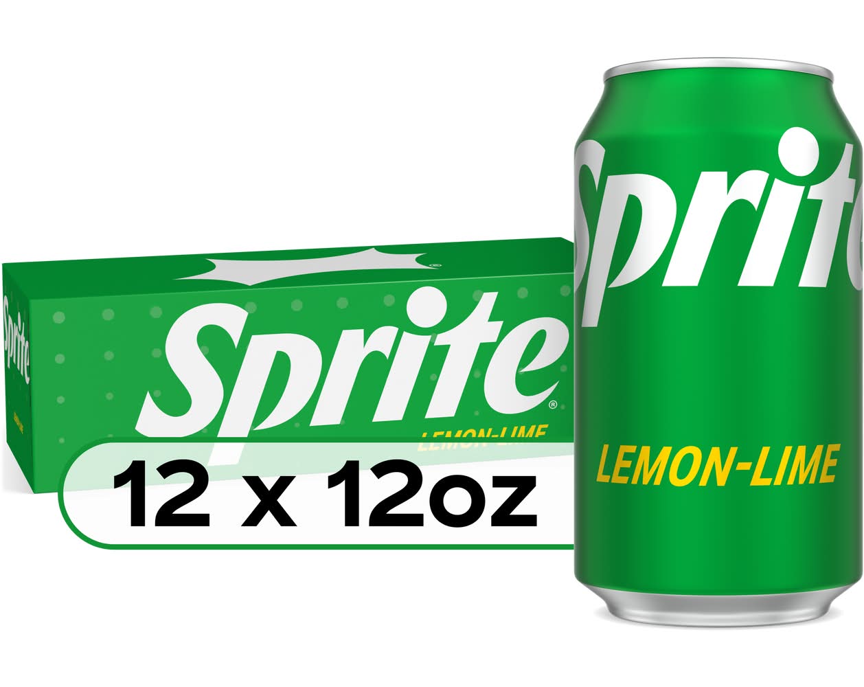 Sprite Flavored Soda, Lemon-Lime (12 x 12 fl oz)