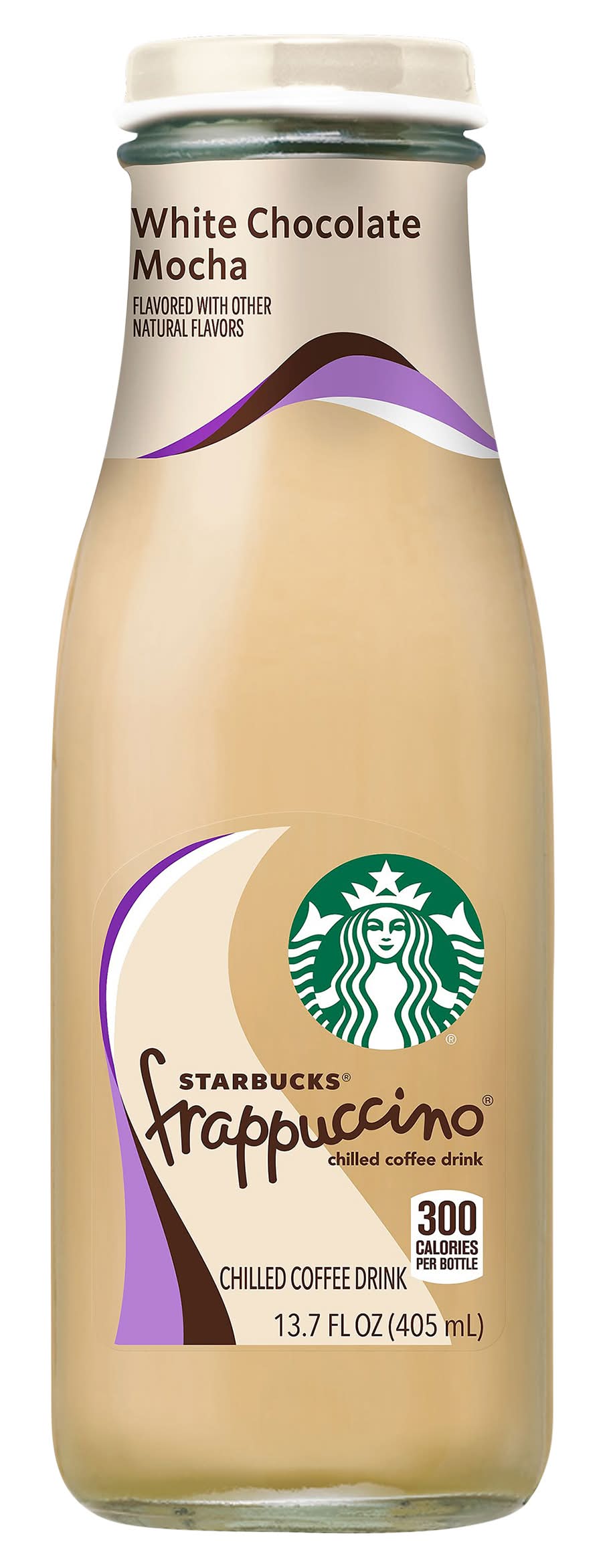 Starbucks Frappuccino Chilled Coffee Drink, White Chocolate Mocha (13.7 fl oz)