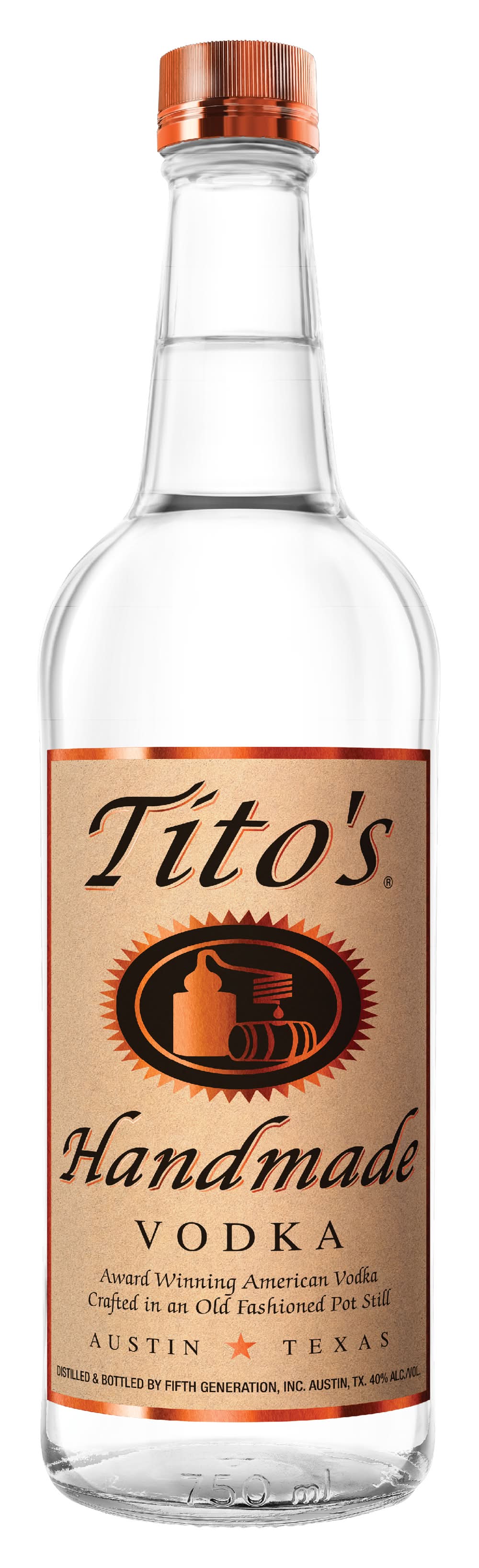 Tito's Handmade Vodka (750 ml)