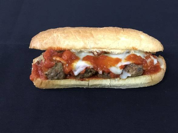 Moms Ricotta Meatball Submarine
