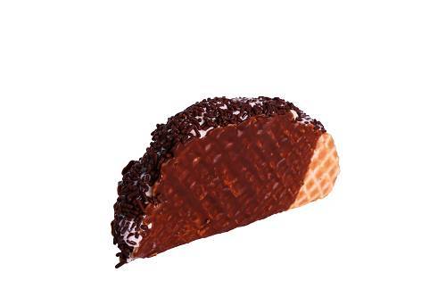 Chocolate Sprinkles Waffle Taco