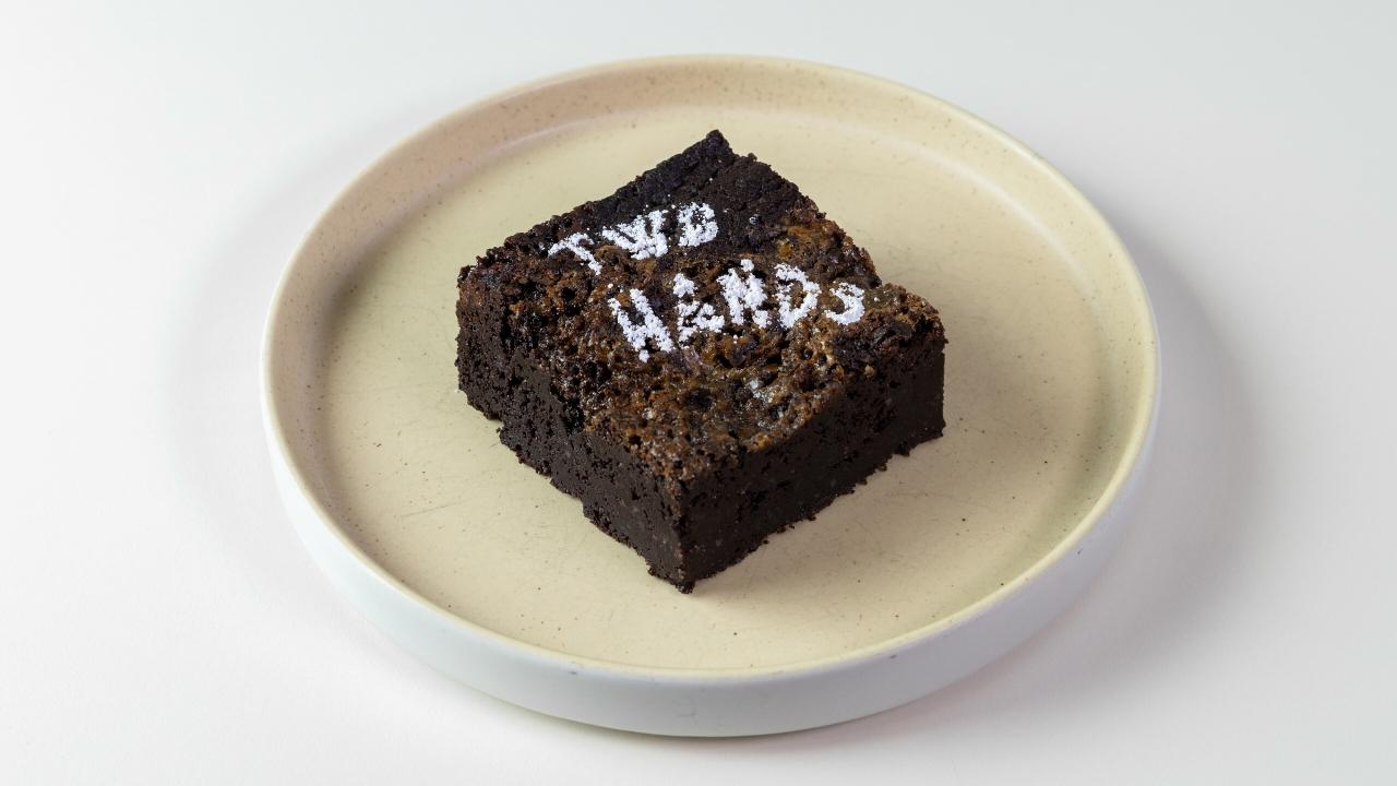 Miso Caramel Brownie