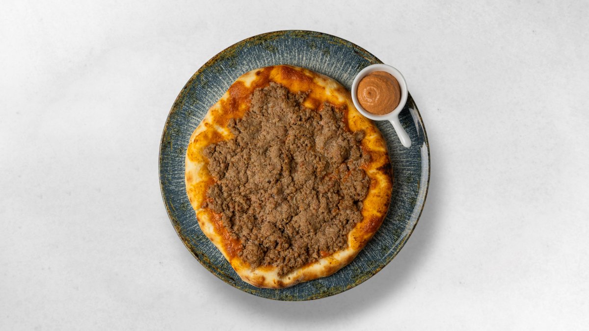Pizza mit Hackfleisch