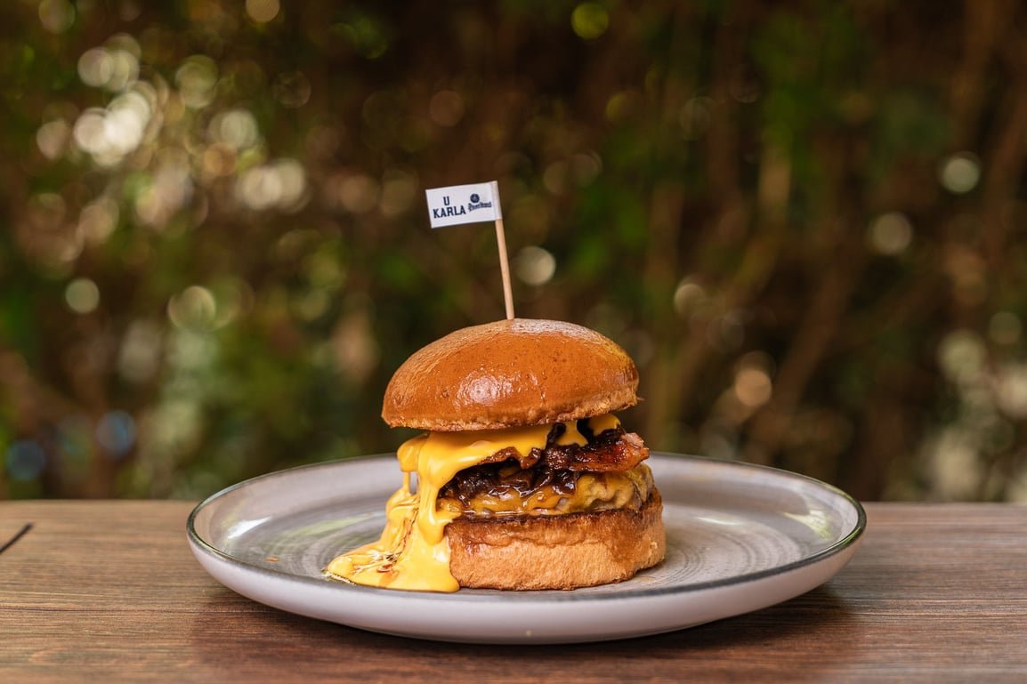 Double Cheese Madness Burger