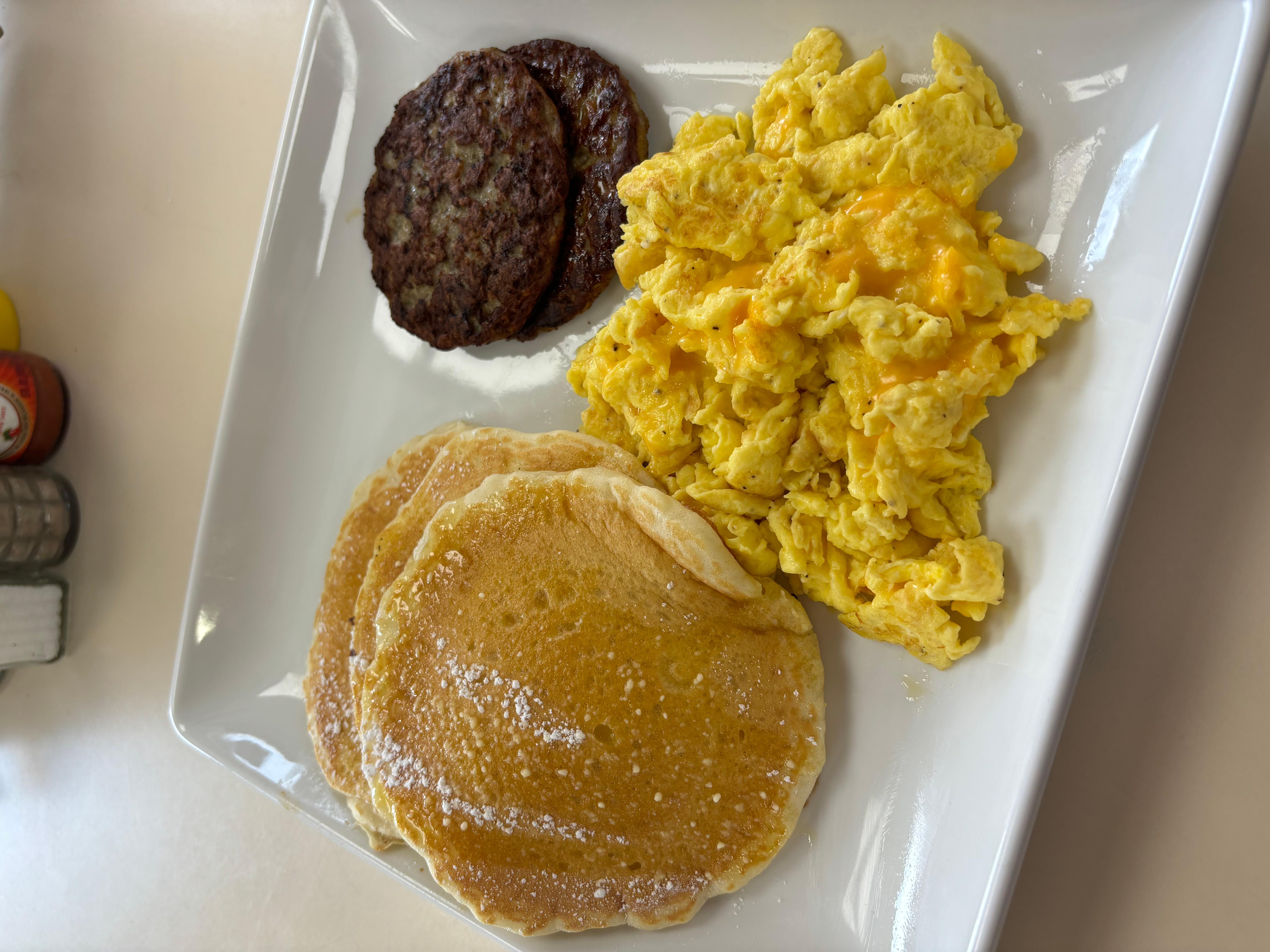 2 Piece Pancake Breakfast