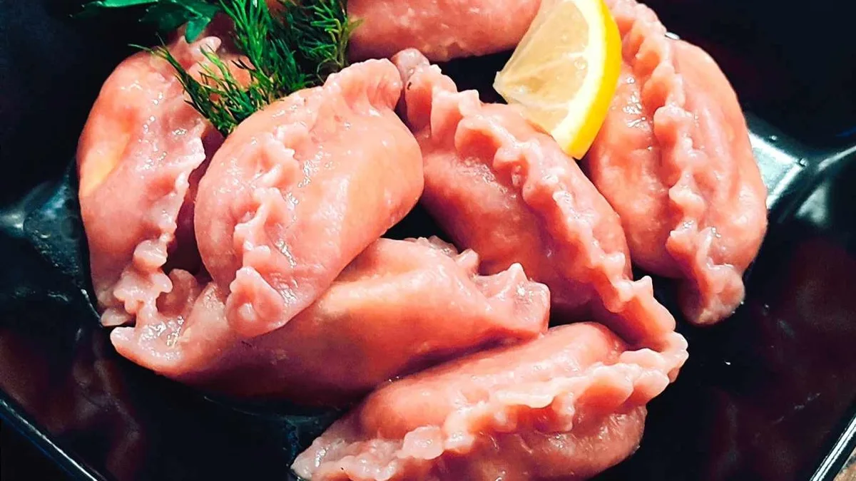 Pierogi z łososiem