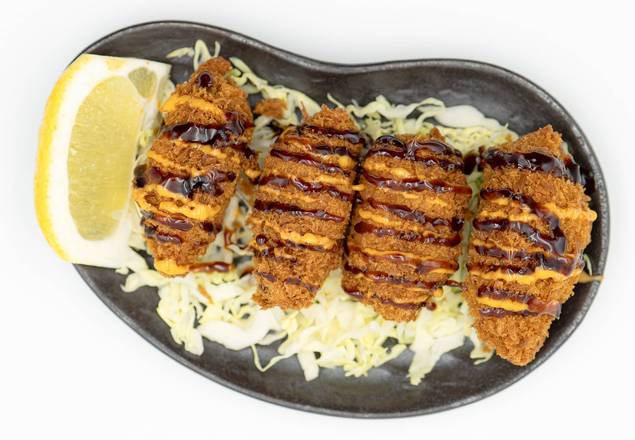 A6. Kaki Fry-Japanese Fried Oysters (4 pcs)