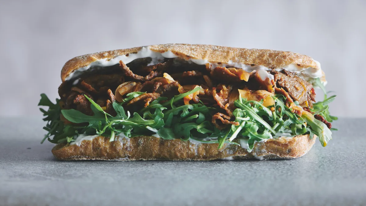 Sandwichmenu Hot Beef