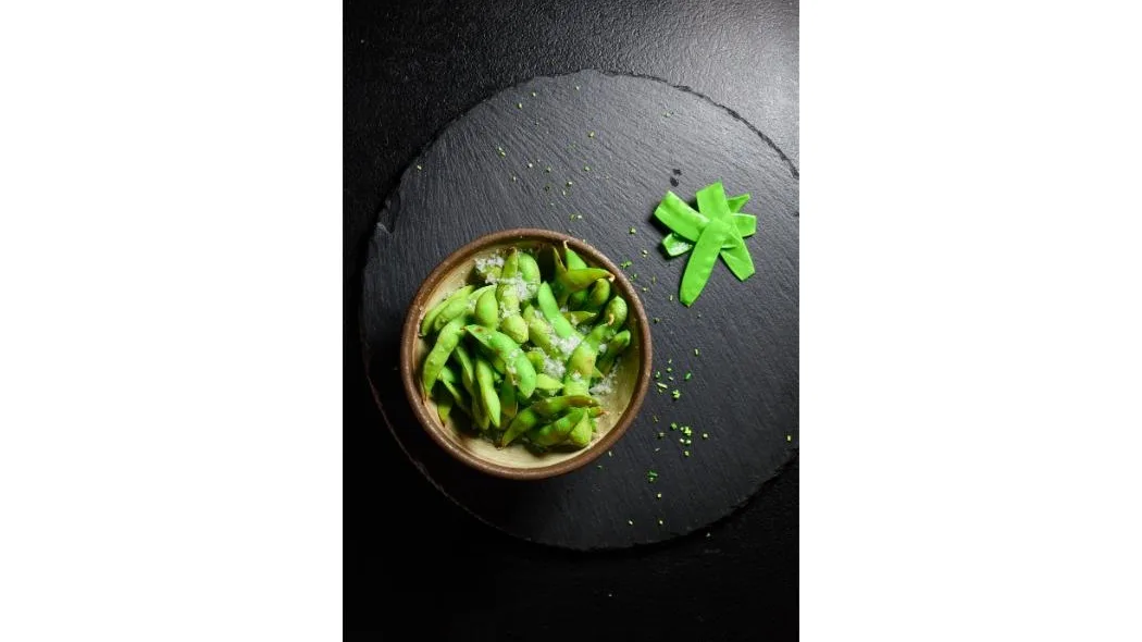 Edamame struky