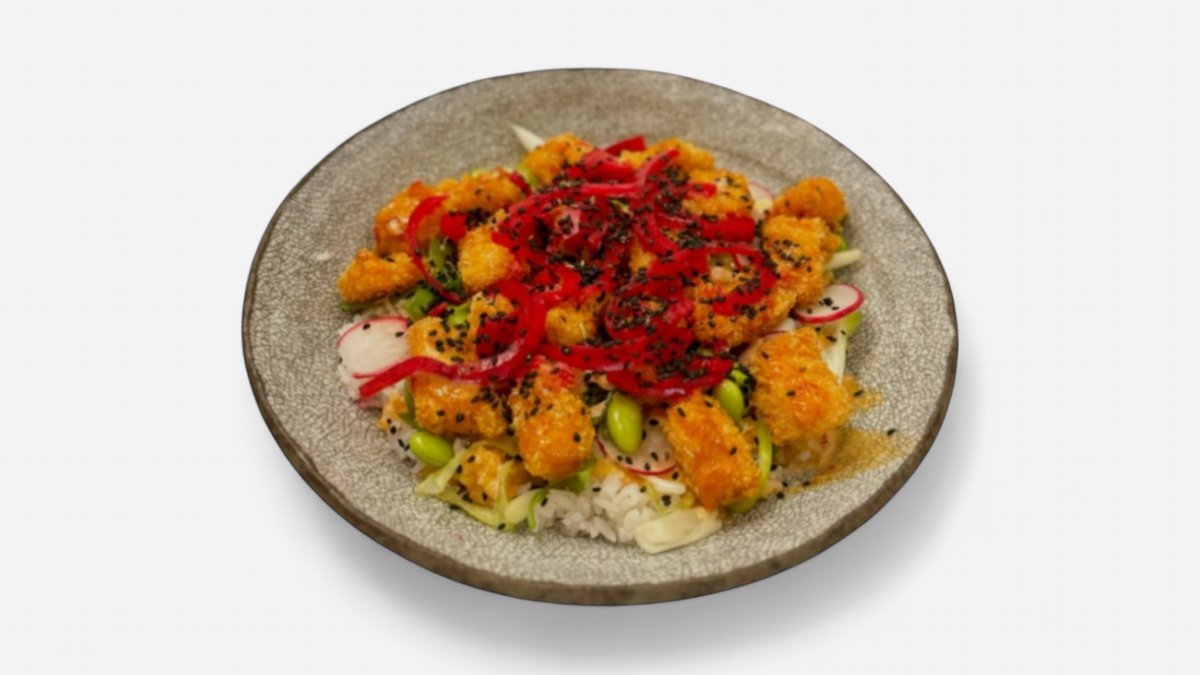 Lososový Rice Bowl