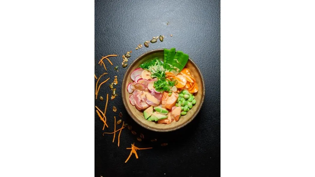 Rybací Poke Bowl