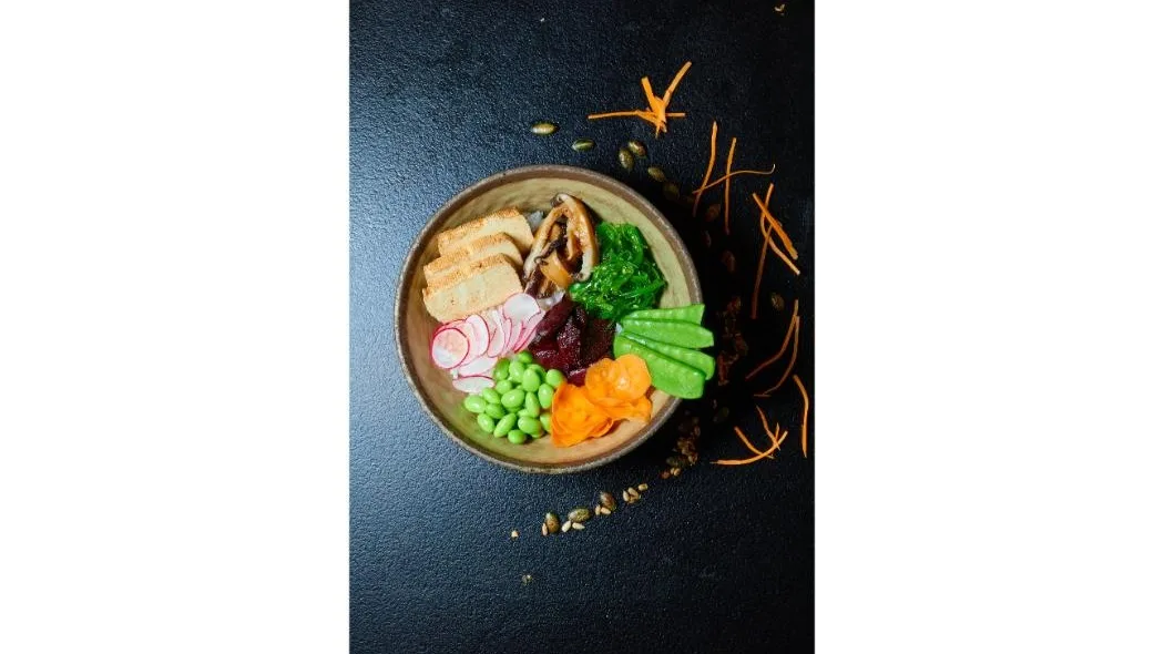 Vegánske Poke Bowl