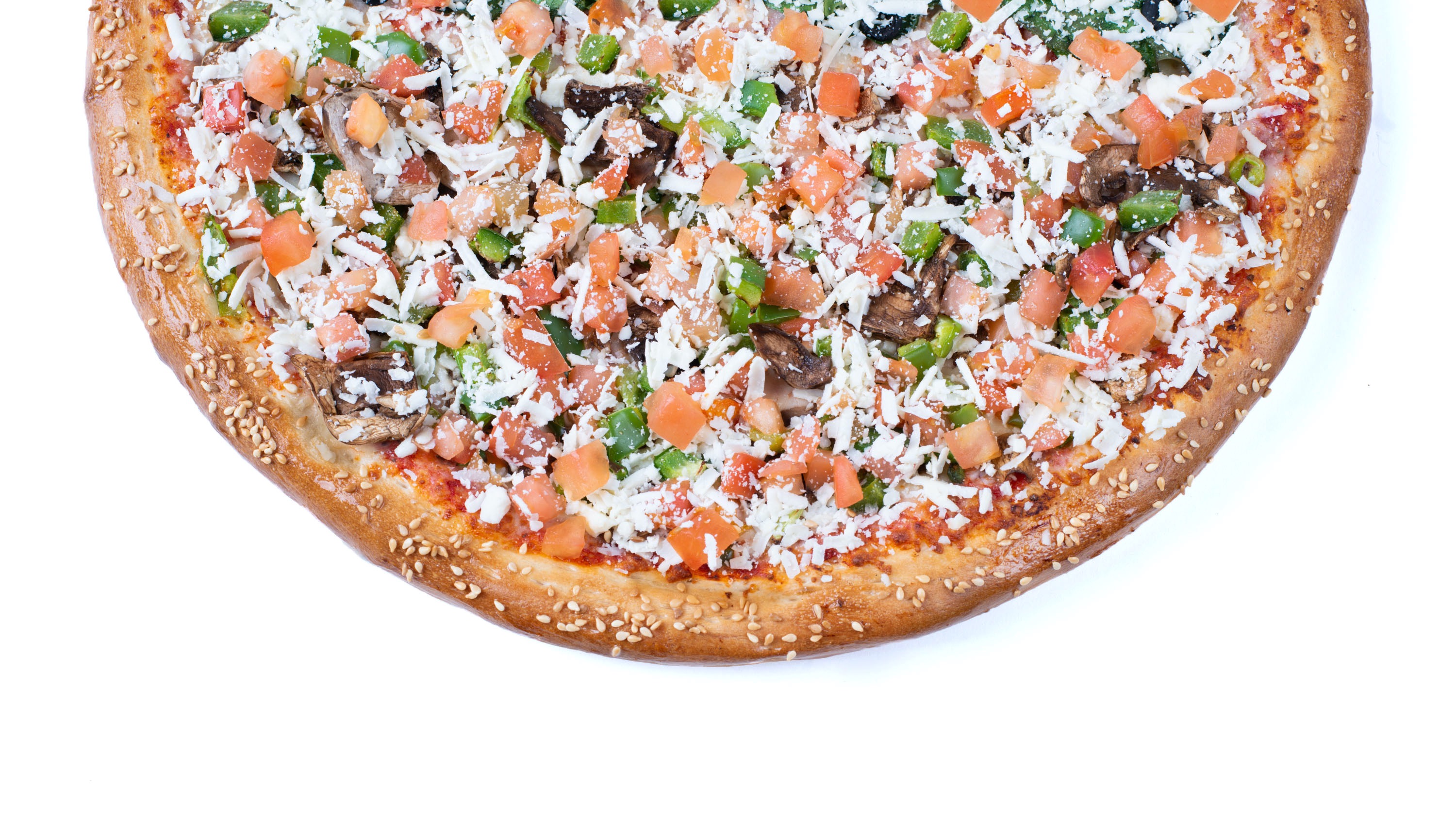 Extra Large Fresh Tomato and Feta Pizza