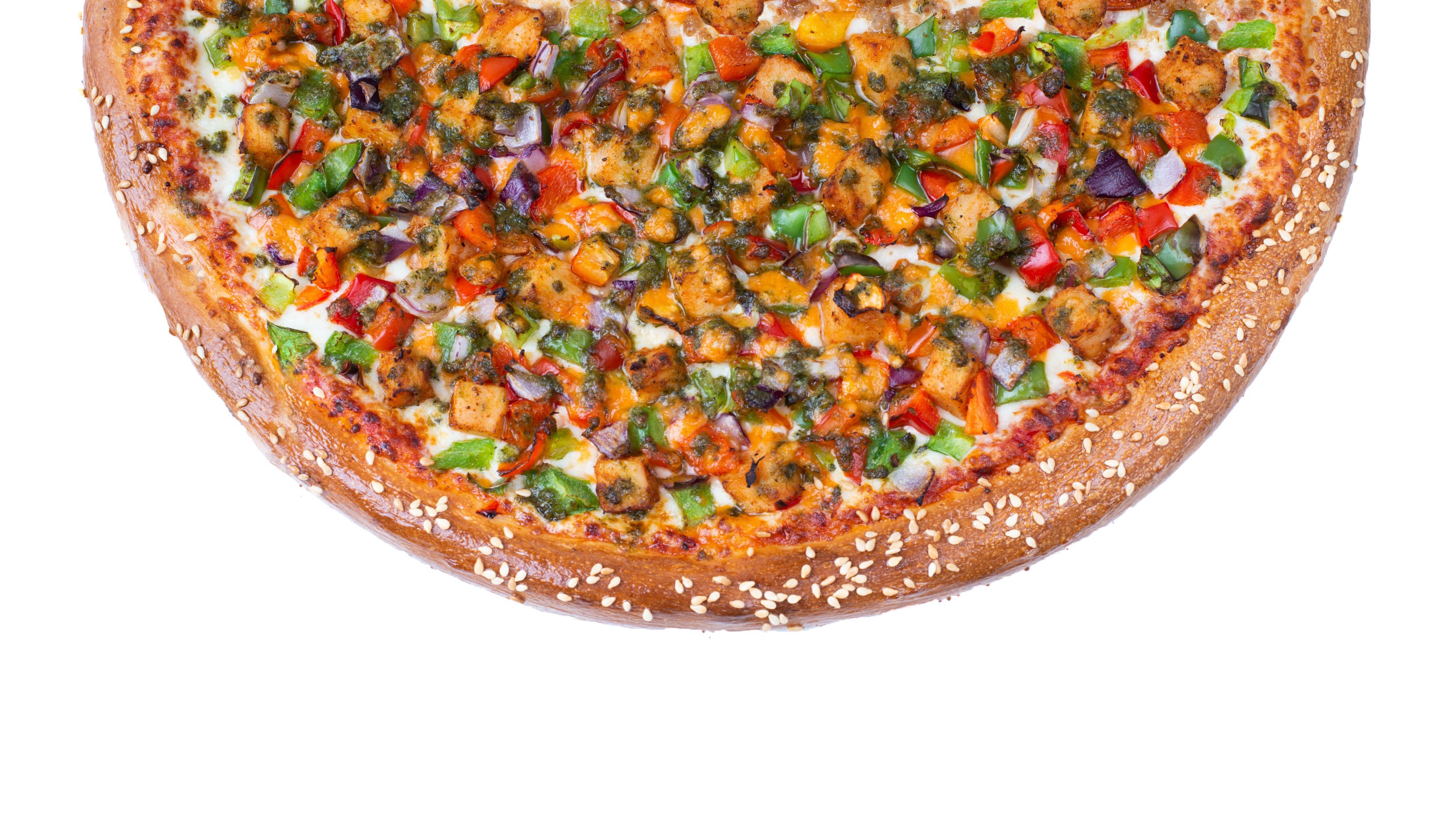 Extra Large Pesto Chicken Pizza