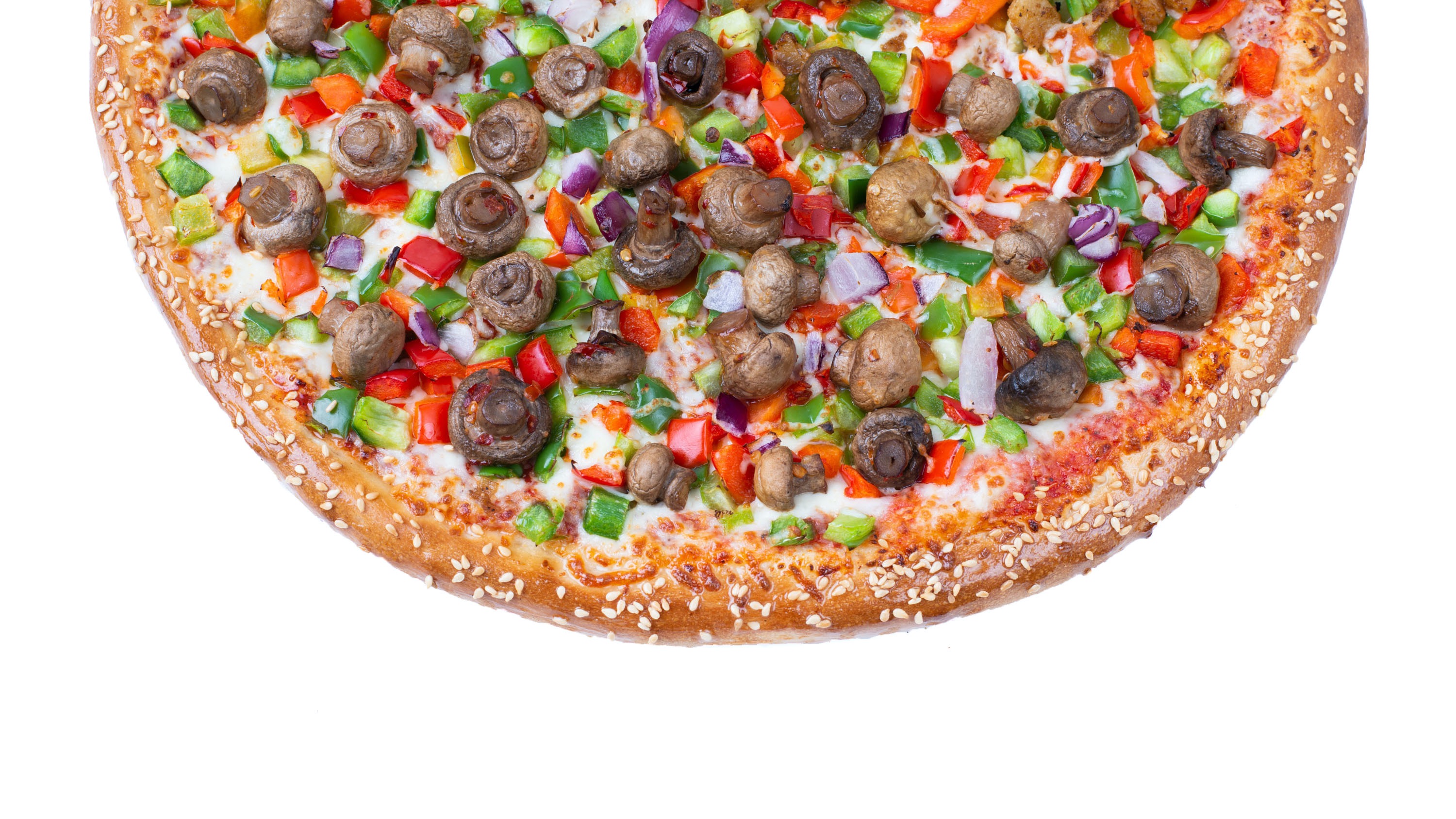 Extra Large Spicy Mushroom Pizza
