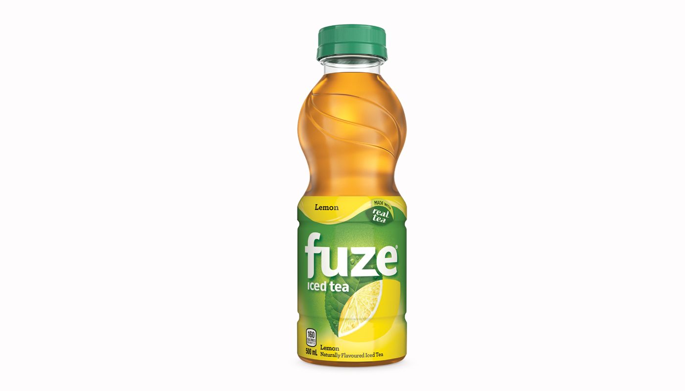 Fuze Iced Tea  Lemon Flavor
