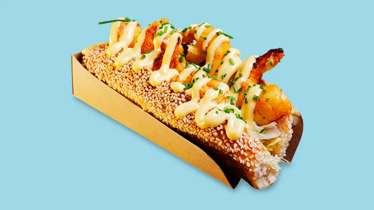 Black Tiger Roll + gratis Chips