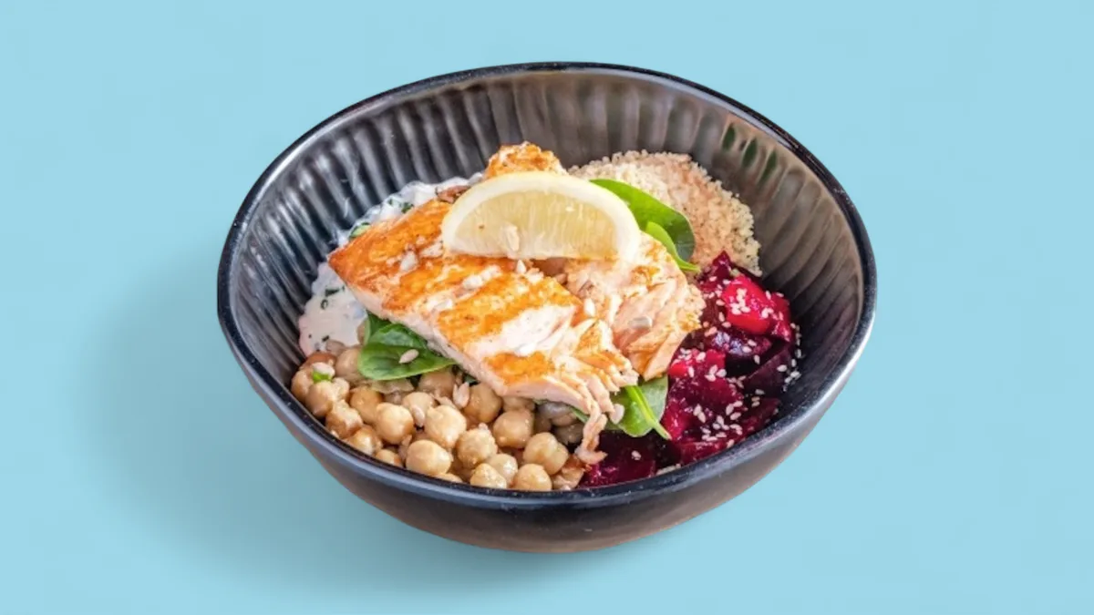 Grilled Lax Bowl