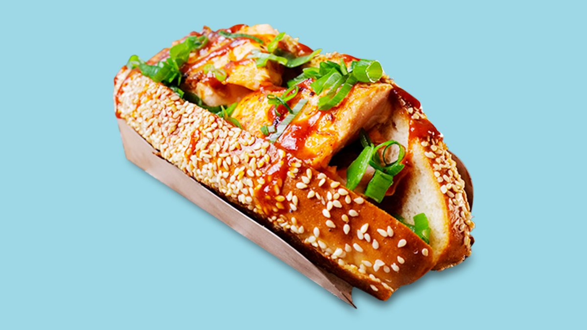 Pulled Lax Roll + gratis Chips