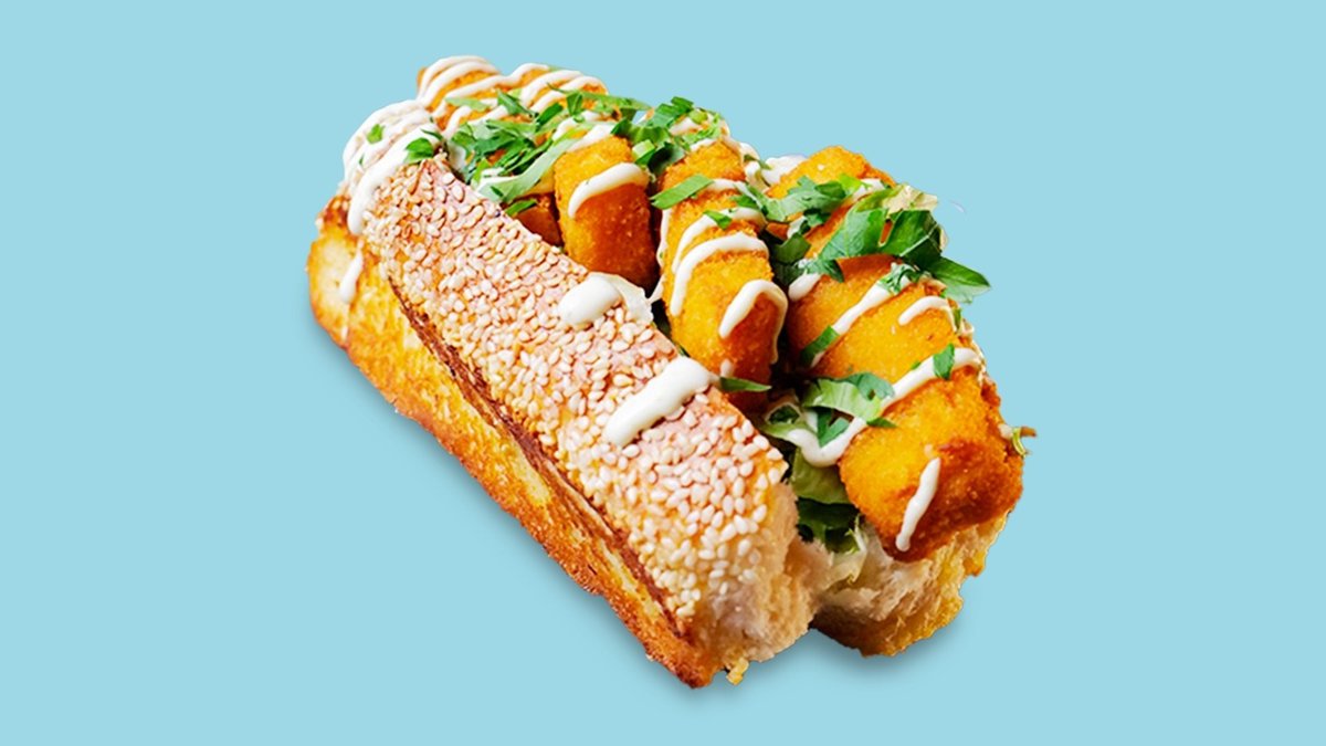 Vischstäbchen Roll  + gratis Chips