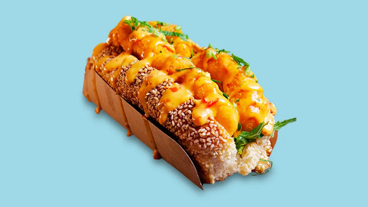 Vischstäbchen Roll Spicy (vegetarisch)