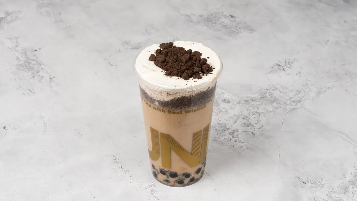 Oreo Tapioca Milk