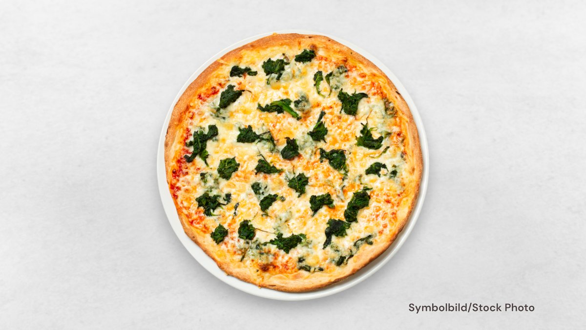 Spinat Pizza