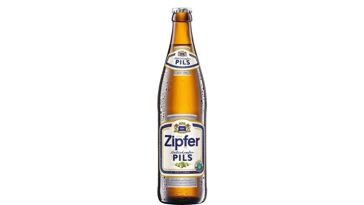 Zipfer Pils Flasche 0,5l