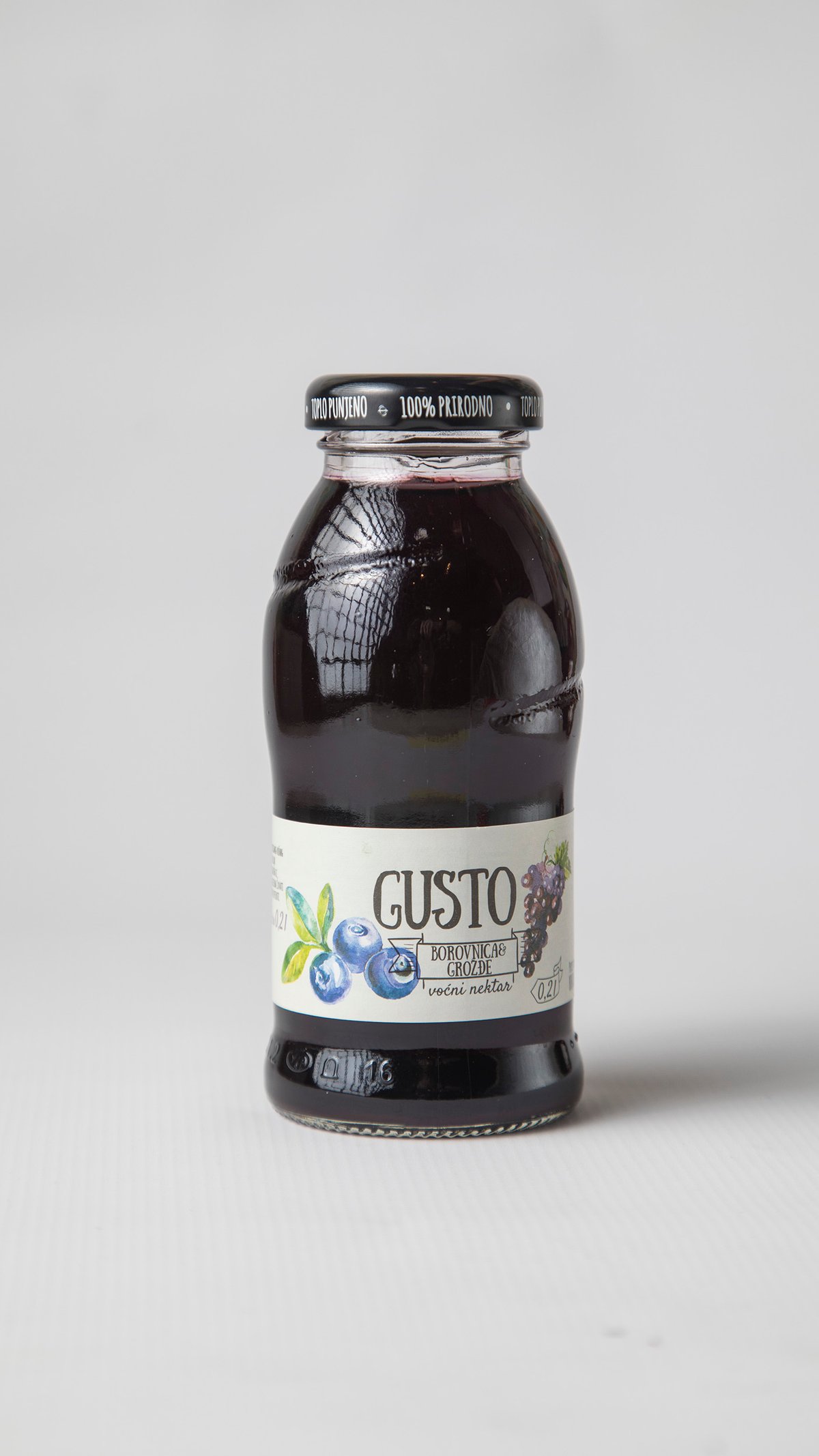 Gusto sok borovnica 0.2l