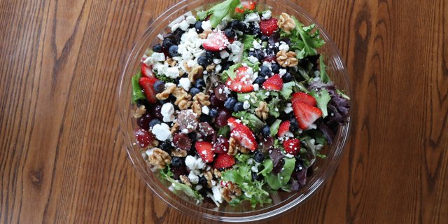 Berry and Goat Cheese Salad