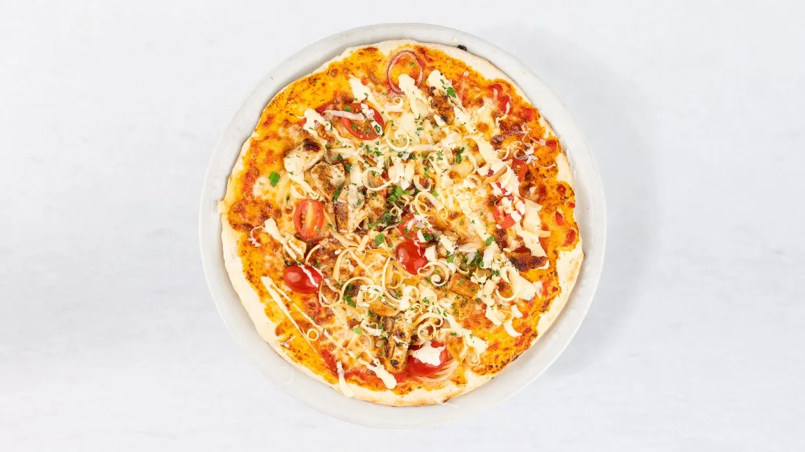 Pizza Barbecue piščanec