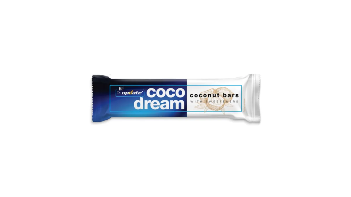 Coco Dream, Kókuszos Szeletek Belga Tejcsokoládéba Mártva Édesítőszerekkel 2*30G (60G)