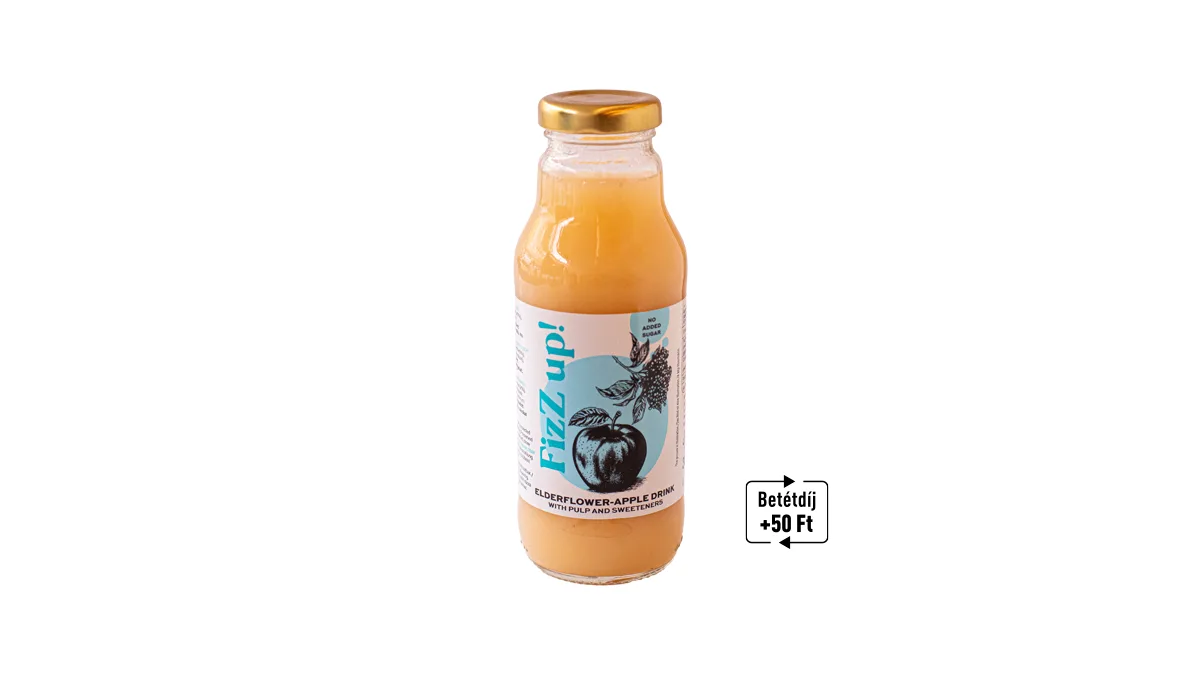 FizZ up! Rostos Bodzavirágos Alma ital édesítőszerekkel 300 ml