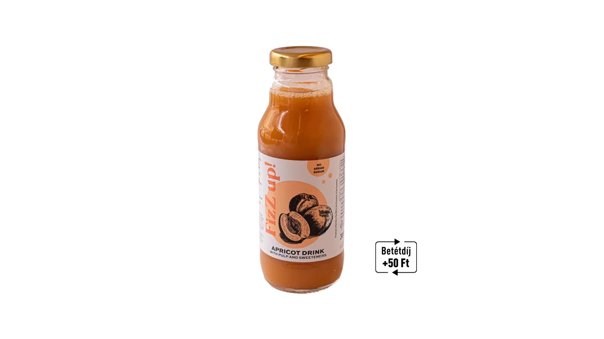 FizZ up! Rostos Kajszibarack ital édesítőszerekkel 300 ml