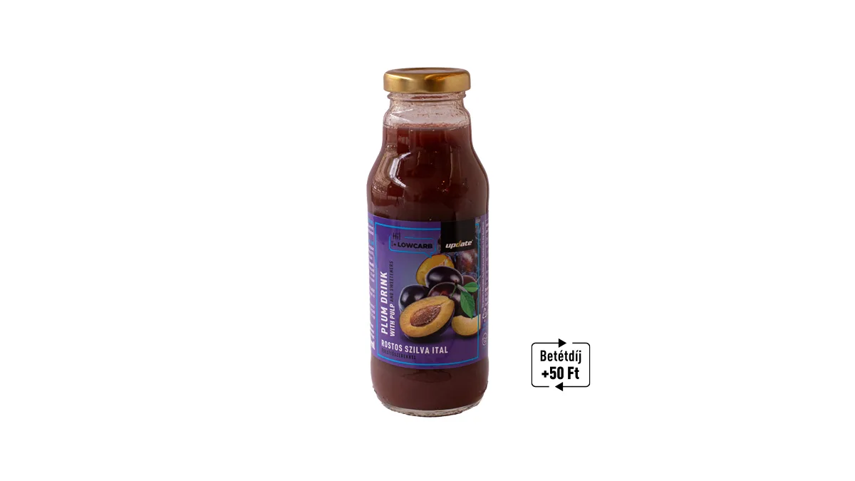 Lowcarb Rostos Szilva ital édesítőszerekkel 300 ml