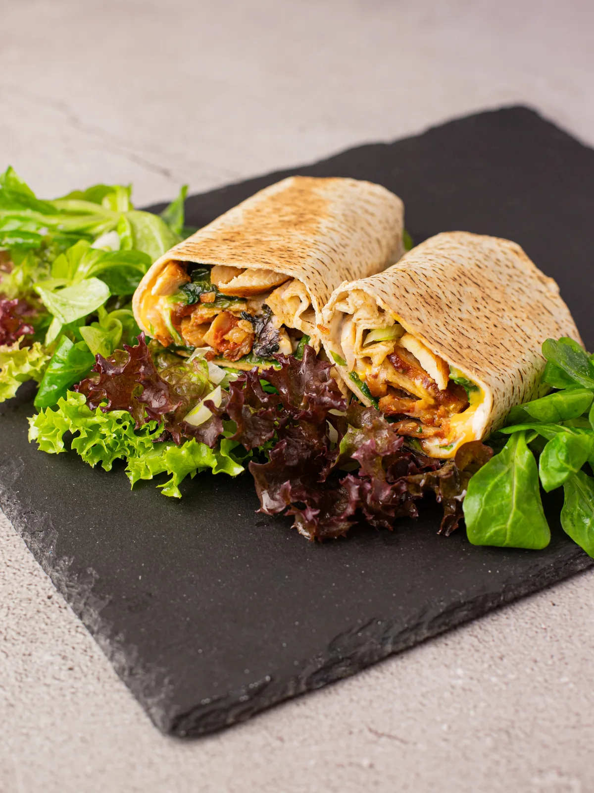 Update Lowcarb csirkehúsos wrap menü