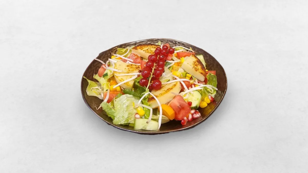 Avocado Halloumi Salat