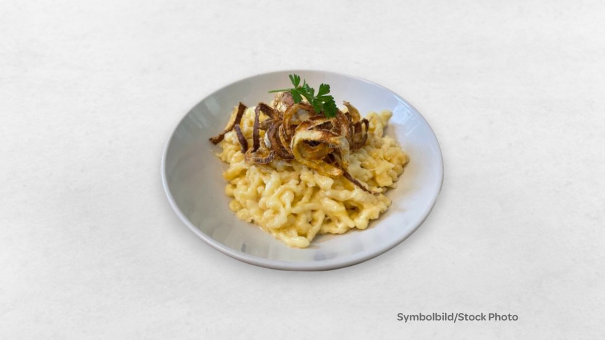 Käsespätzle mit Bergkäse