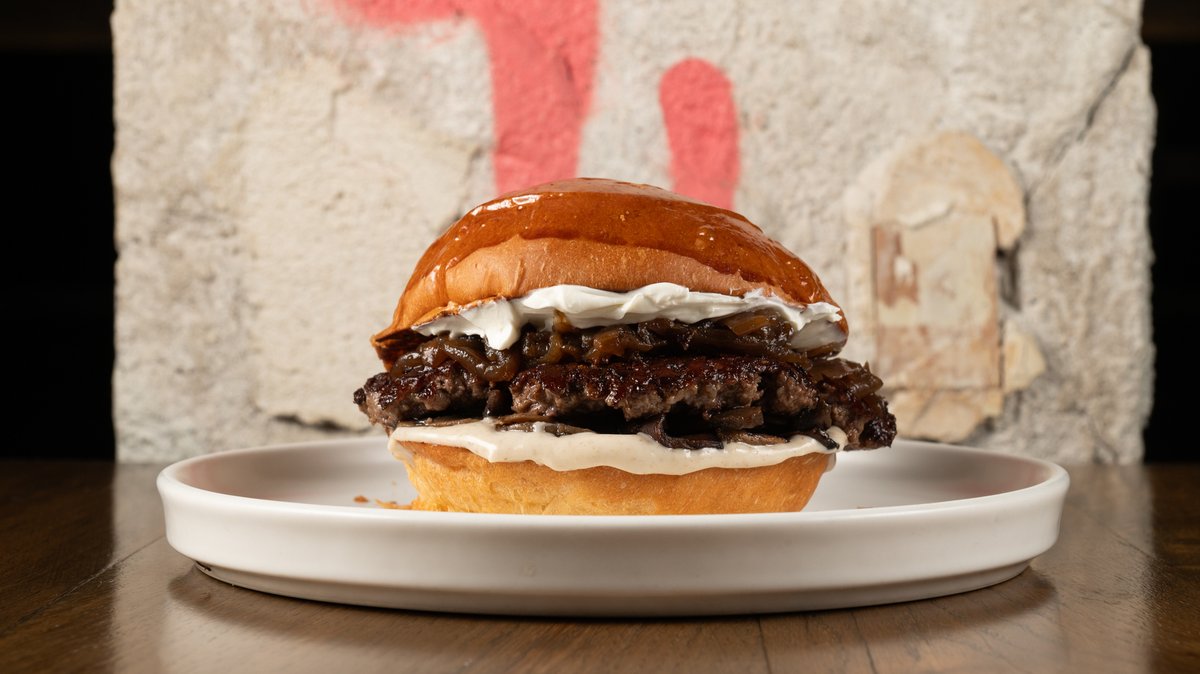 Goat n Truffle Burger