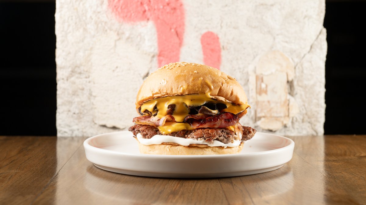 Mushroom Melt Burger