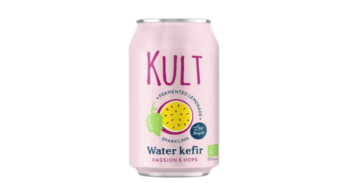 Kult water kefir passion and hops