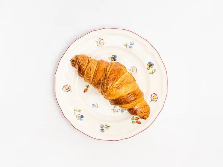 Maslový croissant