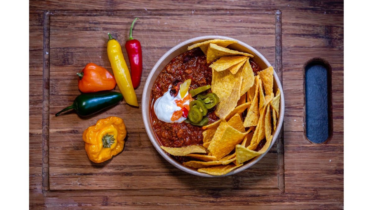 Chilli con carne nachos