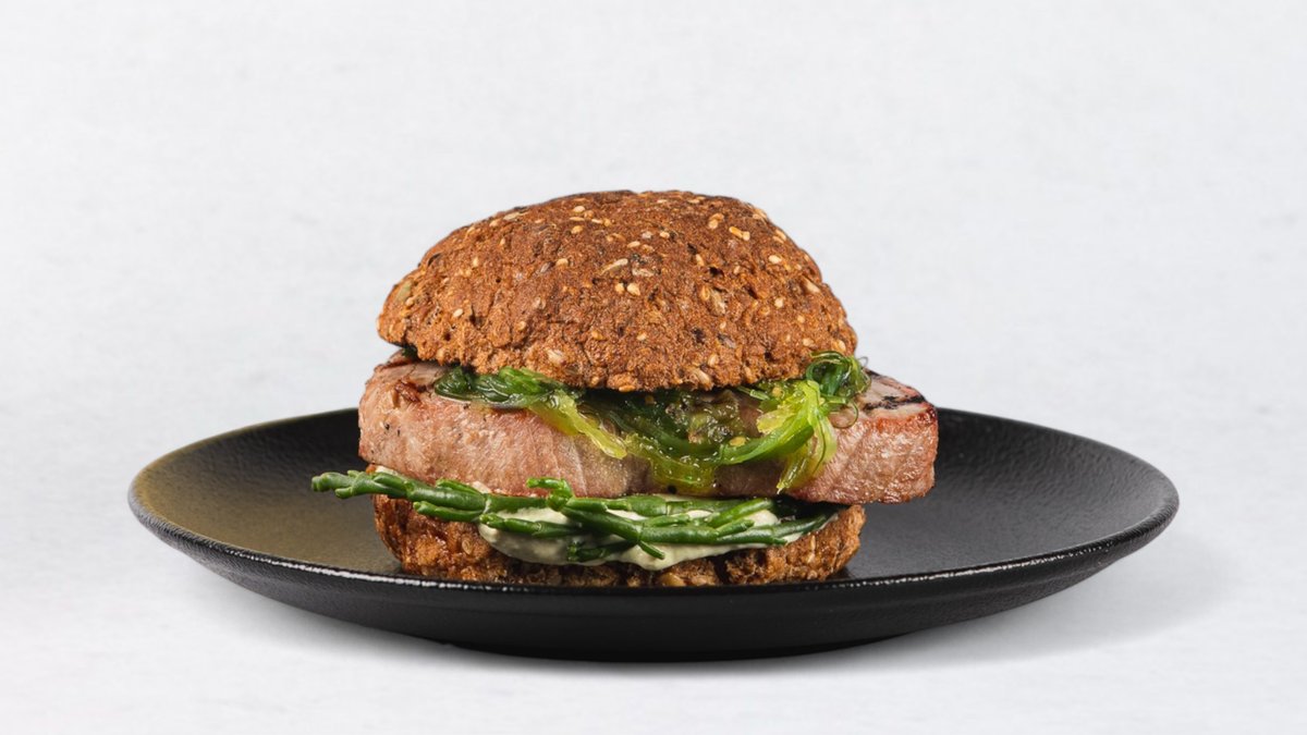 LCHF burger po morsko