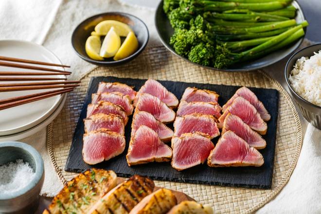 Seared Wild Ahi Tuna Family Meal