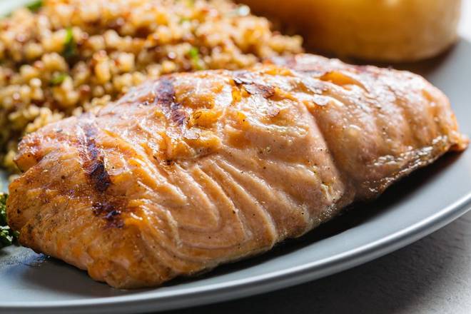 Side Grilled Sustainable Salmon