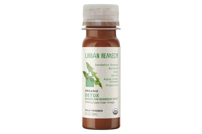 Detox Dandelion Burdock Shot 2 oz