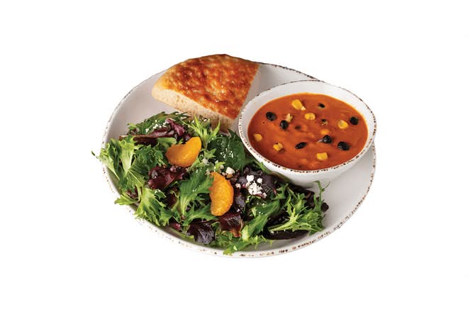 Baja Enchilada + Side Salad