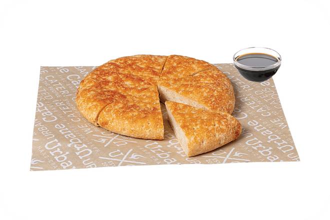 Fire-Baked Focaccia Bread with Dipping Sauce