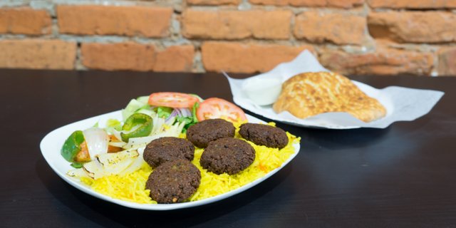 Vegan and Gluten-Free Falafel Platter Boxed Lunch